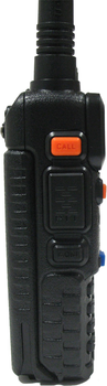 Рация Baofeng UV-5R Black + Гарнитура Baofeng c кнопкой РТТ 
