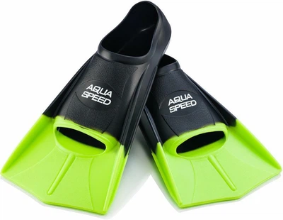 Ласты Aqua Speed TRAINING FINS 5636 черный, зеленый Уни 45-46