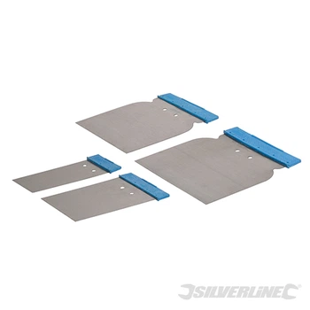 Набор шпателей 50, 80, 100 и 120 мм, Silverline, 8205591000