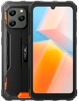 Мобильный телефон Oscal S70 Pro 4/64GB Black-Orange