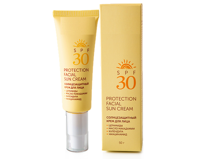 Солнцезащитный крем SPF 30 для лица 50 г