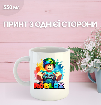 Кружка Роблокс з принтом керамічна чашка Roblox 330 мл Uk_950