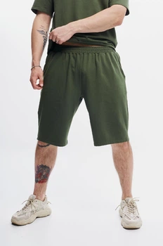 Шорти Чоловічі "Player" спортивні Intruder трикотажні літні Oversize хакі/L-XL