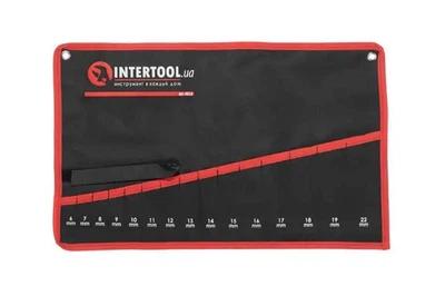Чехол для гаечных ключей Intertool 570 x 360 мм x 15 карманов (BX-9015)