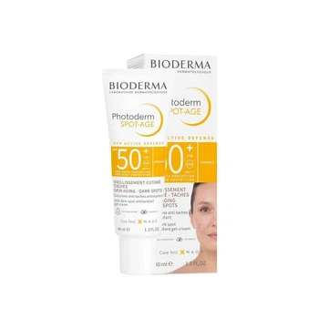 Сонцезахисний крем для обличчя Bioderma Photoderm SPOT-AGE SPF 50+ 40 мл