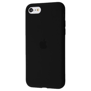 Чехол силиконовый Wave Silicone Case Full Cover для Apple iPhone 7 8 SE 2020 Black