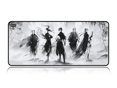 Игровая поверхность WorkPlaceShop Anime Пять Воинов 300х500 мм