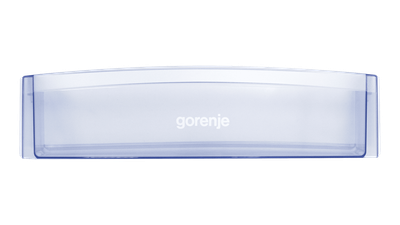 Полка боковая дверная для холодильника Gorenje 134811 436х115 мм прозрачная