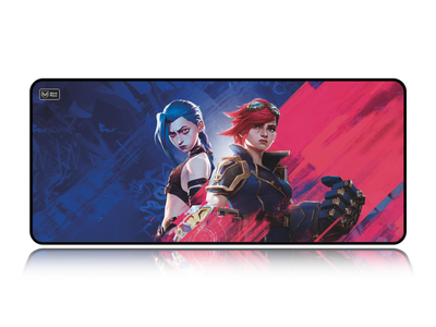 Игровая поверхность WorkPlaceShop ME Arcane Jinx & Vi 300х500 мм