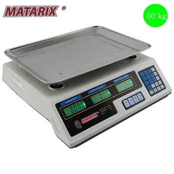 Весы торговые Matarix MX-410A электронные 50kg