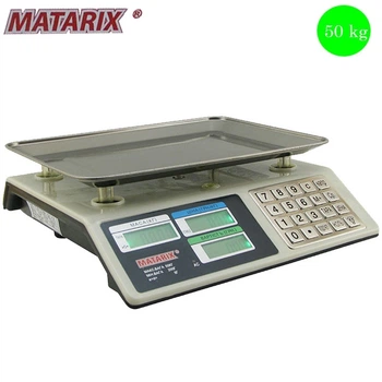 Весы торговые Matarix MX-414 электронные 50kg
