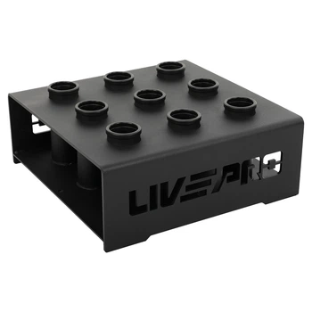 Стойка вертикальная для Олимпийских грифов на 9 штук LiveUp LP8874