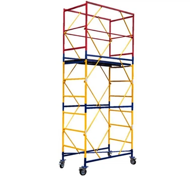 Вишка-тура VIRASTAR КОМПАКТ 2+1 (4 м, 0.8x1.7 м) з домкратами (25666)
