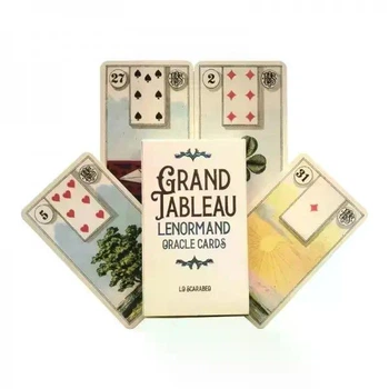Карты Оракул Большой расклад Ленорман Grand Tableau Lenormand Oracle 36 шт