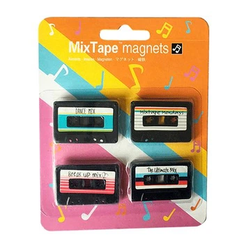 Магниты Кассета Cassette Magnets 4 шт