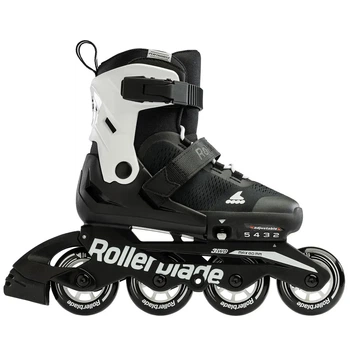 Ролики Rollerblade Microblade 2023 36.5-40 Black/White (1012-07221900-787-36.5-40)