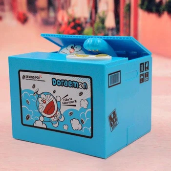 Копилка Дораэмон Doraemon 12 х 10 см с батарейками