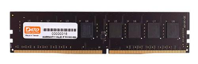 Пам'ять 8Gb DDR4, 2400 MHz, DATO, 16-16-16-38, 1.2V (DT8G4DLDND24)