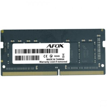 Память SO-DIMM, DDR4, 16Gb, 3200 MHz, AFOX, 1.2V, CL22 (AFSD416PS1P)