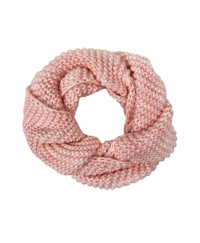 Дитячий теплий снуд Коса для дівчинки ARTKNIT 17х100см Бежевий (ak25402)