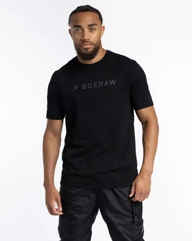 Футболка BOXRAW ABC XXL Чорна/Чорна