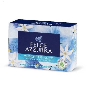 Тверде мило для тіла Felce Azzurra Muschio Bianco 100 г