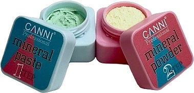 Набор для японского маникюра - Canni (n/paste/8g + n/powder/8g) (1461740-29140452)