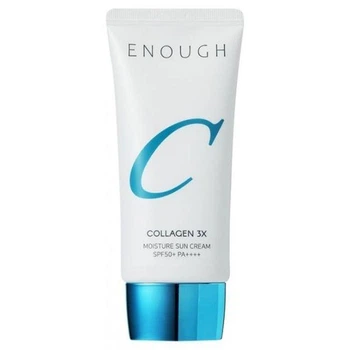Зволожуючий сонцезахисний крем з колагеном Enough Collagen 3Х Moisture Sun Cream SPF50+/PA+++ 50ml