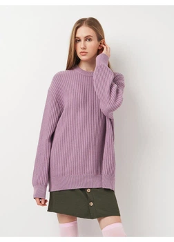 Светр H&M M Бузковий 1121107
