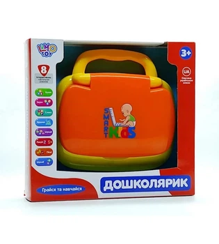 ДИТЯЧИЙ НОУТБУК LIMO TOY ДОШКОЛЯРИК