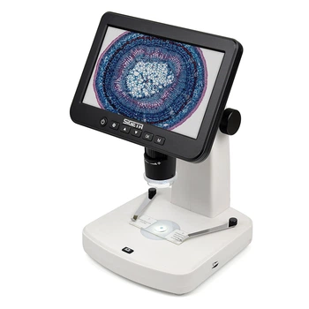 Цифровий мікроскоп SIGETA Numeric Pro 10x-300x 5 MP 7" LCD