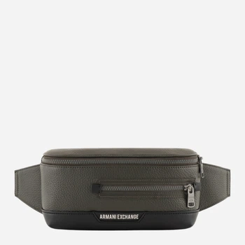 Сумка на пояс бананка чоловіча Armani Exchange 479073105 Сіра (1159832215)