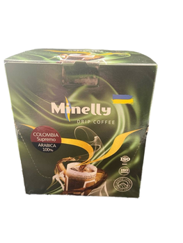 Кофе в дрипах Minelly Colombia Supremo 10 шт Минелли 100% Арабика