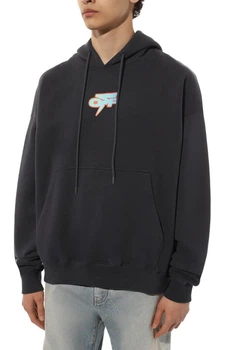Худи мужское Off-White Thunder Arrow Slim Outer Space XL