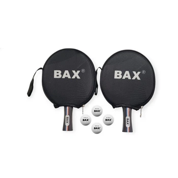 Набор теннисных ракеток BAX + 4 белых мячика BAX 151308