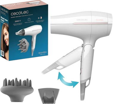 Складний фен Cecotec Bamba IoniCare Power&Go Heaven