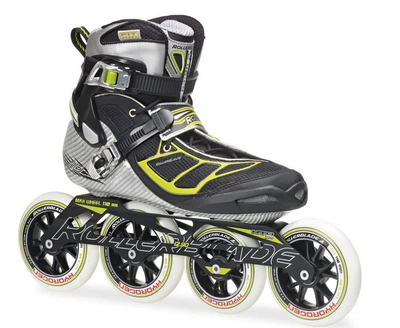 Роликові ковзани для дорослих Rollerblade TEMPEST 110 M 41 (8.5US) 265мм Silver/green (07301600 7C1)