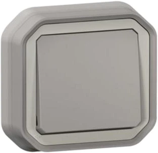 Переключатель Legrand Plexo 10А встроенный Серый (069811L)