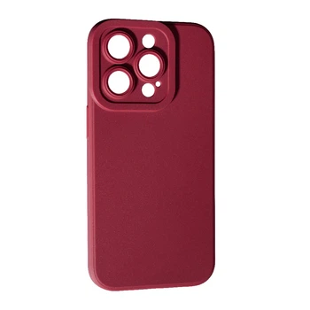 Силиконовый чехол SMTT для Apple iPhone 14 Pro Max Bordo