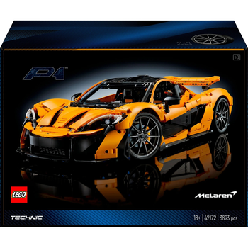 Zestaw klockow LEGO Technic McLaren P1 3893 elementy (42172) (955555909363812) - Outlet