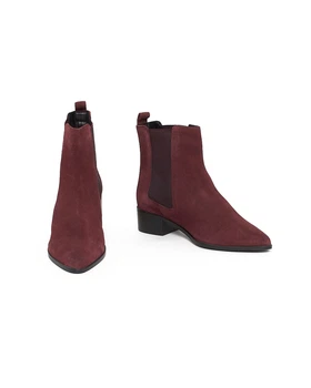 Шкіряні сапоги Superdry бордовий XAZ143719BZKA 36