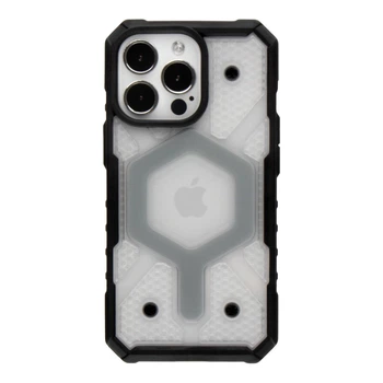Чохол TPU+PC ArmorHex Magnetic Case для iPhone 14 Pro Колір Transparent Grey