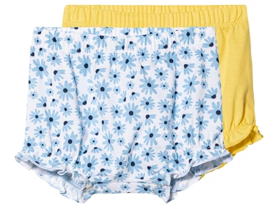 Шорты набор 2шт. хлопковые для девочки Lupilu LIDL 461225 074-80 см (6-12 months) Комбинированный