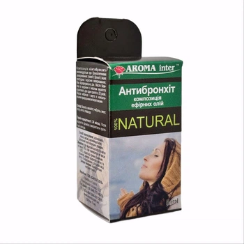 Композиція ефірних олій Антибронхіт 5 мл (шт) AROMAINTER
