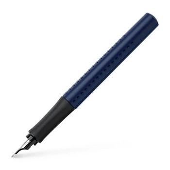 Ручка Faber-Castell пір'яна Grip 2011 M, синя