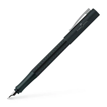 Ручка Faber-Castell пір'яна Grip 2011 M, чорна