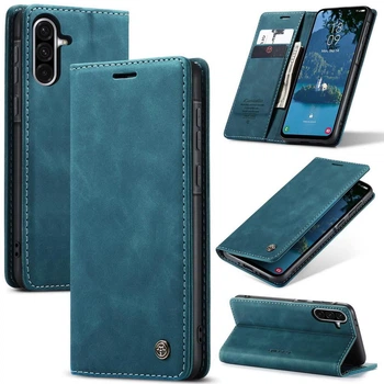 Чехол книжка с магнитом Samsung Galaxy A56 A566 CaseMe Sea Green (40475-56)