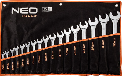 Набір ключів комбінованих NEO Tools 8 - 32 мм 17 шт 09-753 (5907558413106)