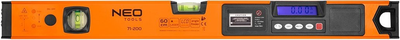 Рівень з електронним РК-дисплеєм NEO Tools 60 см 71-200 (5907558455250)