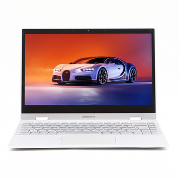 Ноутбук-планшет 14" Medion (Lenovo Group) E4272 Multi-Touch YOGA Intel Pentium Silver N5000 RAM 4 ГБ SSD 256 ГБ + eMMC 64 ГБ Intel UHD Graphics Металевий корпус б/в (3895)